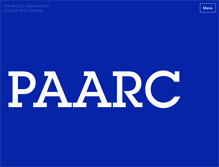 Tablet Screenshot of paarc.ca